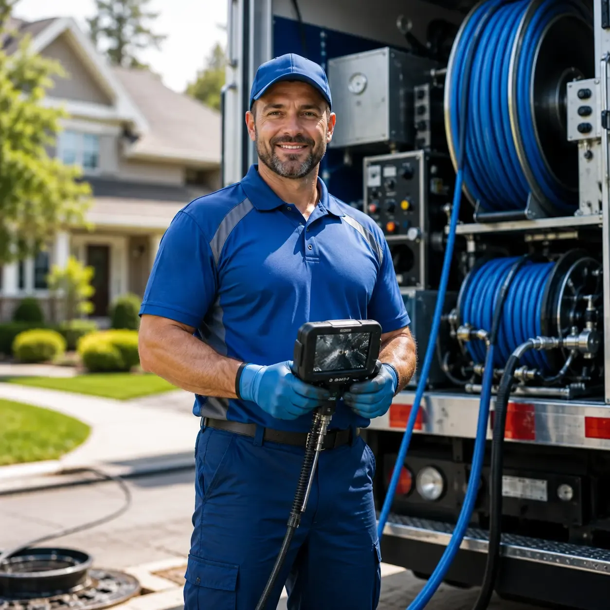 Local outdoor drain cleaning specialists in Allen Park, MI
